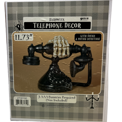 Motion Activated Spooky Halloween Telephone