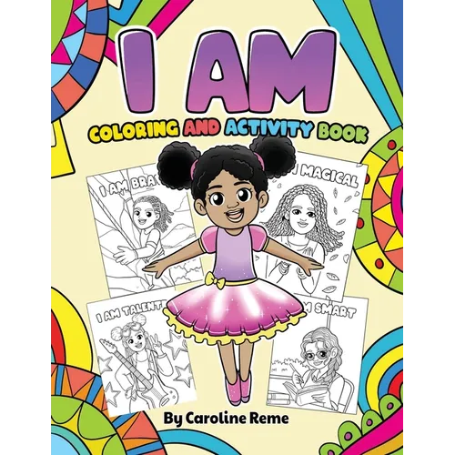 I AM coloring and activity book - Paperback