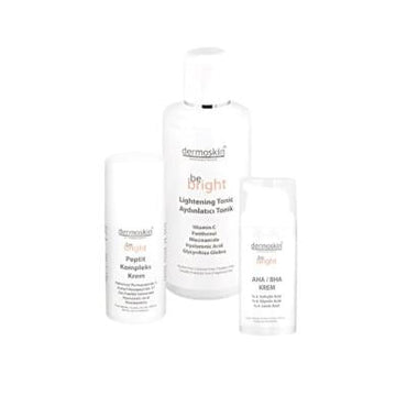 Dermoskin Be Bright Anti-Aging Skincare Set - Skincare for Hyperpigmentation, Brightening & Anti-aging Skincare