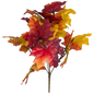 Autumn Maple Leaf Bush - 11 Inch
