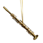 Brass Clarinet Ornament In A Case