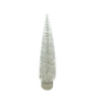 Holiday White Bottle Brush Tree