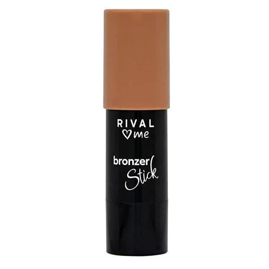 Rival Loves Me Vegan Bronzer Stick No.03 Brownie - Creamy Bronzing Makeup for Natural Glow