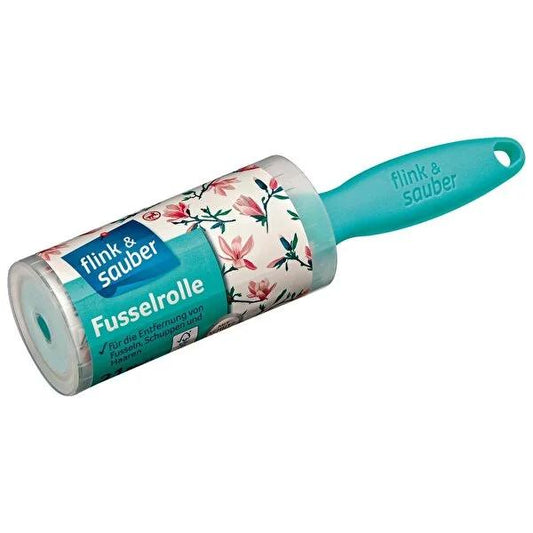 Flink & Sauber Lint Roller 21 Sheets - Pet Hair Remover & Clothing Maintenance Tool