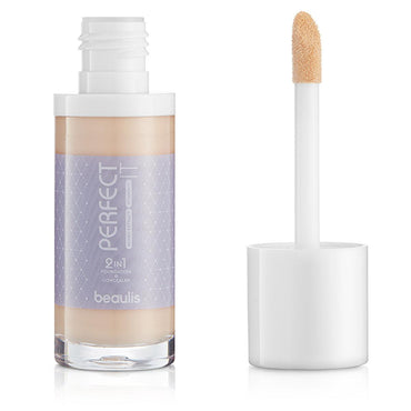 Beaulis 2 in 1 Foundation & Concealer - Matte Finish, Long Lasting Makeup for Flawless Skin