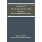 Analysis Of J.S. Bach'S Forty-Eight Fugues (Das Wohltemperirte Clavier) - Paperback