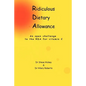 Ridiculous Dietary Allowance - Paperback