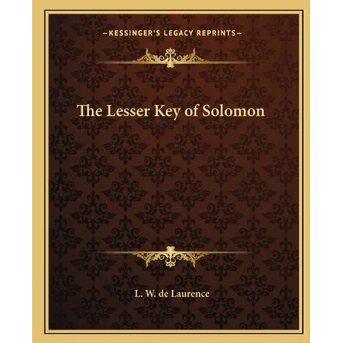 The Lesser Key of Solomon - Paperback