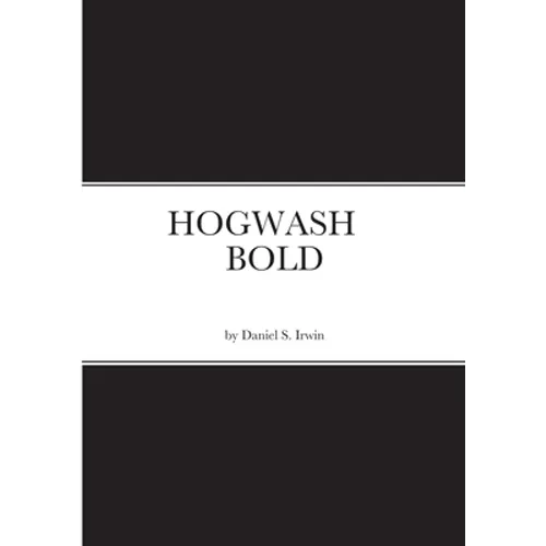 Hogwash Bold - Paperback