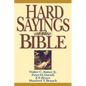 Hard Sayings of the Bible - Paperback