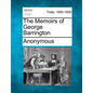 The Memoirs of George Barrington - Paperback