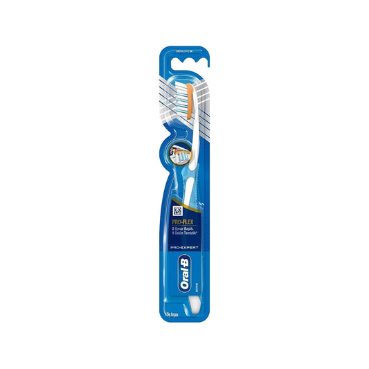 Oral-B Manual Toothbrush Pro-Expert Pro-Flex Medium Bristle for Effective Oral Hygiene