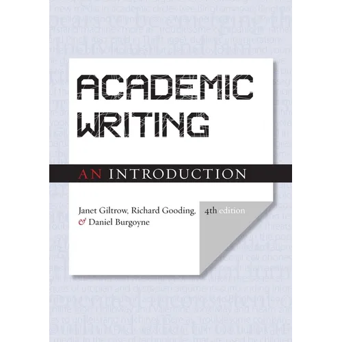 Academic Writing: An Introduction - Fourth Edition - Paperback