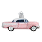 Classic Car Glass Ornament