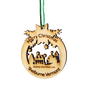 Merry Christmas in Shelburne Vermont Ornament