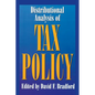 Distributional Analysis of Tax Policy - Paperback