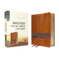 Rooted: The NIV Bible for Men, Leathersoft, Brown, Comfort Print - Imitation Leather