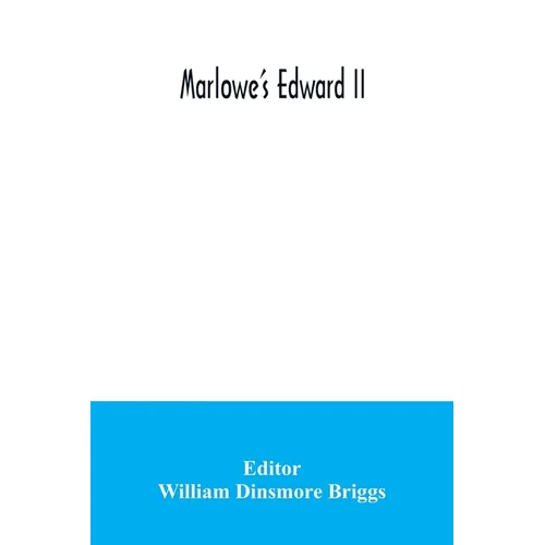 Marlowe's Edward II - Paperback
