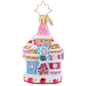 Christopher Radko Little Gem Glass Ornament - Candy Cane Castle