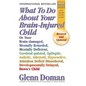 What to Do about Your Brain-Injured Child: Or Your Brain-Damaged, Mentally Retarded, Mentally Deficient, Cerebral-Palsied, Epileptic, Autistic, Atheto - Hardcover