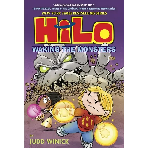 Hilo Book 4: Waking the Monsters: (A Graphic Novel) - Hardcover