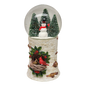 Musical Snowglobe with Cardinal Nest - 8 Inch