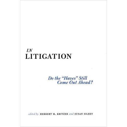 In Litigation: Do the "Haves" Still Come Out Ahead? - Paperback