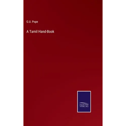 A Tamil Hand-Book - Hardcover