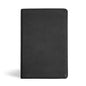 KJV Personal Size Giant Print Bible, Black Genuine Leather - Leather