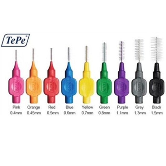 TePe Original Interdental Brushes 8-Pack - Effective Oral Hygiene Tools for Dental Care