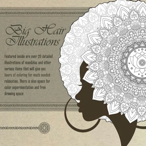 Big Hair Illustrations - Paperback