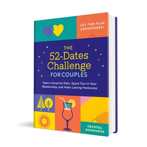 The 52-Dates Challenge for Couples: Open a Surprise Date, Spark Fun in Your Relationship, and Make Lasting Memories - Hardcover