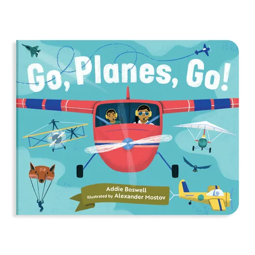 Go, Planes, Go!: Plane Books for Toddlers 1-3 - Board Book
