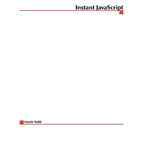Instant Javascripts - Paperback