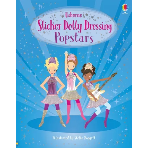 Sticker Dolly Dressing Popstars - Paperback