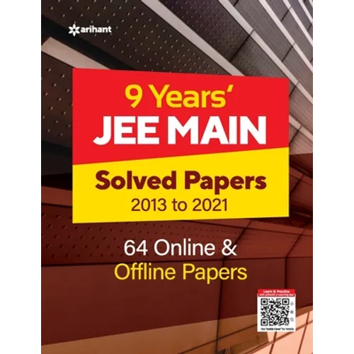 9 Years Solved Papers JEE Main 2022 - Paperback
