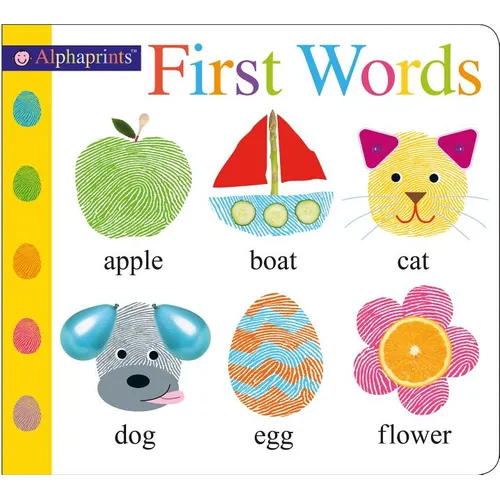 Alphaprints First Words - Board Book
