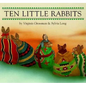 Ten Little Rabbits Board Book - Board Book