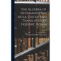 The Algebra of Mohammed ben Musa. Edited and Translated by Frederic Rosen - Hardcover
