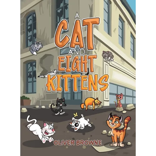 A Cat and Eight Kittens - Hardcover