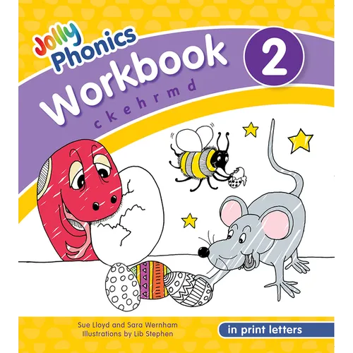 Jolly Phonics Workbook 2: In Print Letters (American English Edition) - Paperback