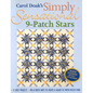 Carol Doak's Simply Sensational 9-Patch Stars - Paperback