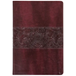 The Passion Translation New Testament (2020 Edition) Large Print Burgundy: With Psalms, Proverbs and Song of Songs - Imitation Leather