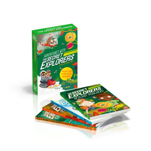 Adventures with the Secret Explorers: Collection Two: 4-Book Box Set of Educational Chapter Books - Paperback