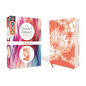 Niv, Giant Print Compact Bible for Girls, Leathersoft, Coral, Red Letter Edition, Comfort Print - Imitation Leather
