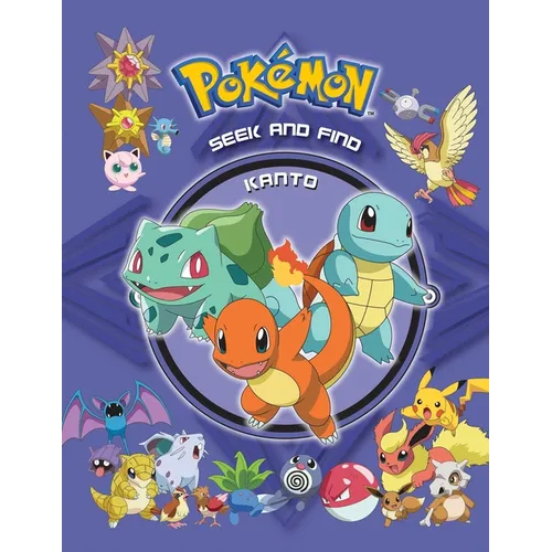 Pokémon Seek and Find: Kanto - Hardcover
