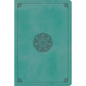 ESV Study Bible, Personal Size (Trutone, Turquoise, Emblem Design) - Imitation Leather