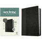 NLT Personal Size Giant Print Bible, Filament Enabled Edition (Red Letter, Leatherlike, Black/Onyx, Indexed) - Imitation Leather
