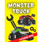 Monster Truck Coloring Book: A very special coloring book for kids of all ages who love trucks & racing cars. It includes over 40 designs of the wo - Paperback