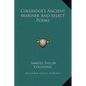 Coleridge's Ancient Mariner and Select Poems - Hardcover